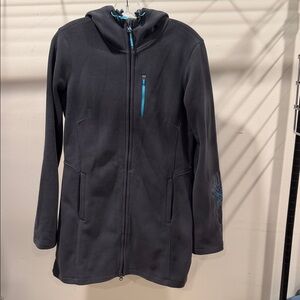 Athleta Swara Hooded Fleece Jacket
